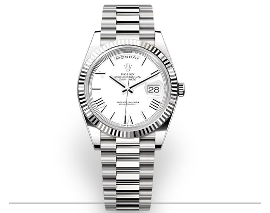 Rolex Day-Date 40 | Cadran Blanc