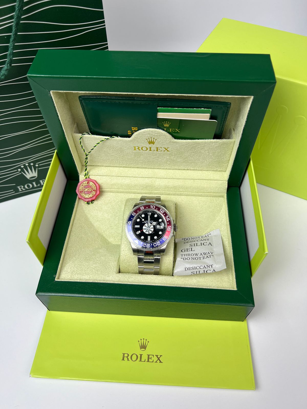 Rolex GMT-Master II | Cadran Noir | lunette bicolore rouge et bleue