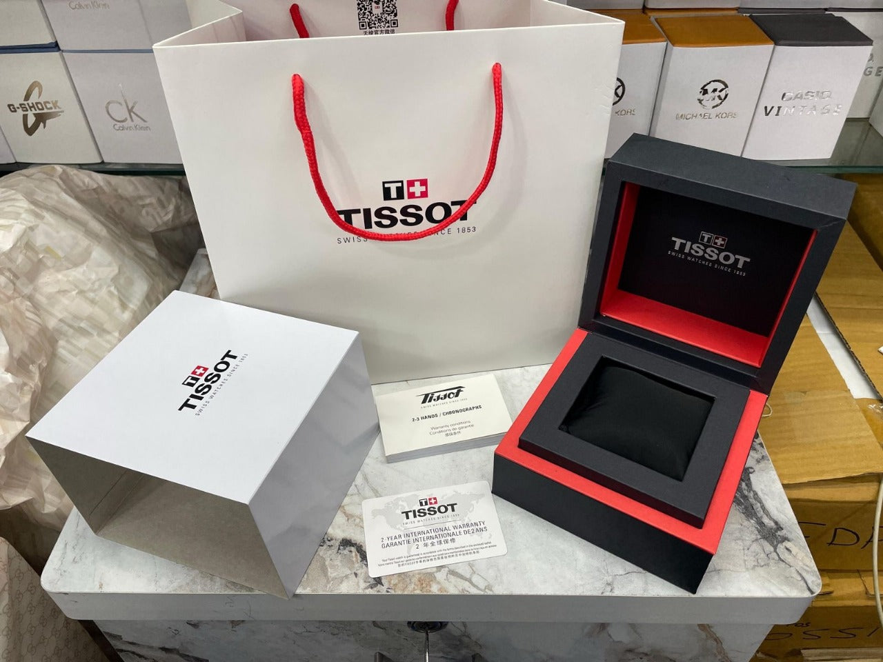 Tissot Montre PRX Quartz Bleu avec la boîte