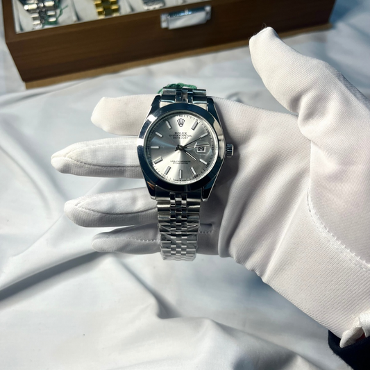 Rolex Date-Just blanche