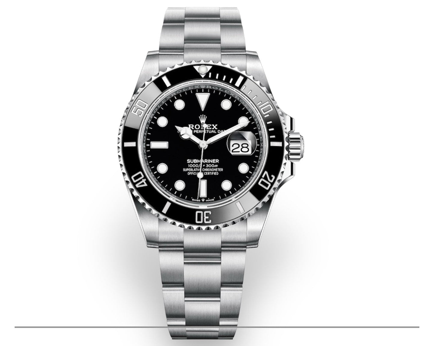 Rolex Submariner Date – lunette cerachrom noire
