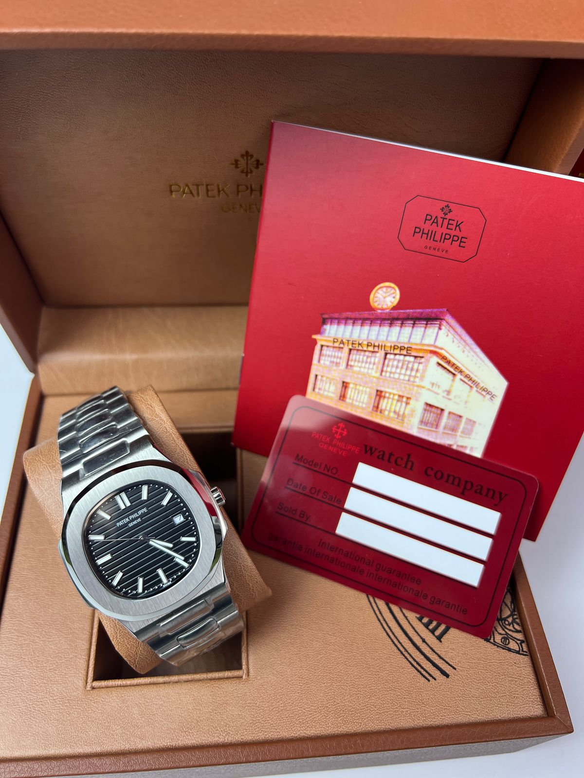 Patek Philippe Nautilus | Cadran Noir