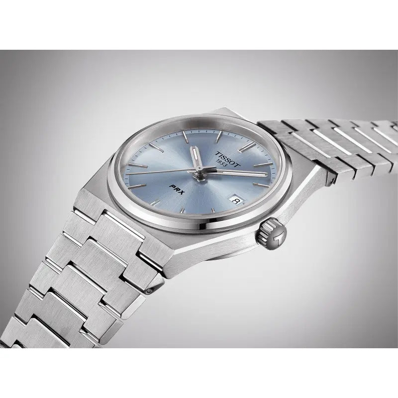 Tissot Montre PRX Quartz Bleu Ciel avec la boîte