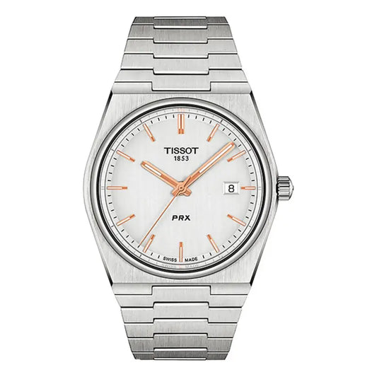 Tissot PRX Gent Quartz Blanche avec la boîte